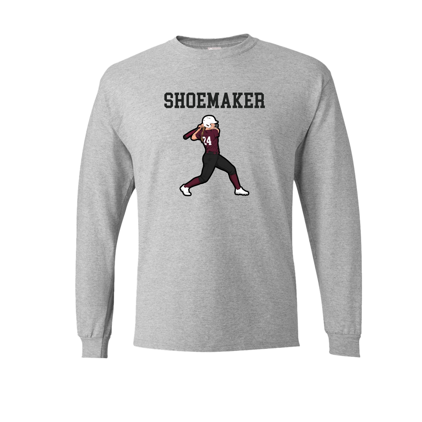 Long Sleeve Tee — Shirsey in Grey