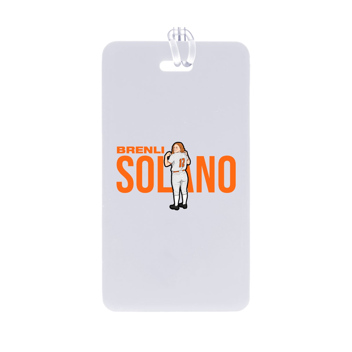 Bag Tag — Player Name in Classic