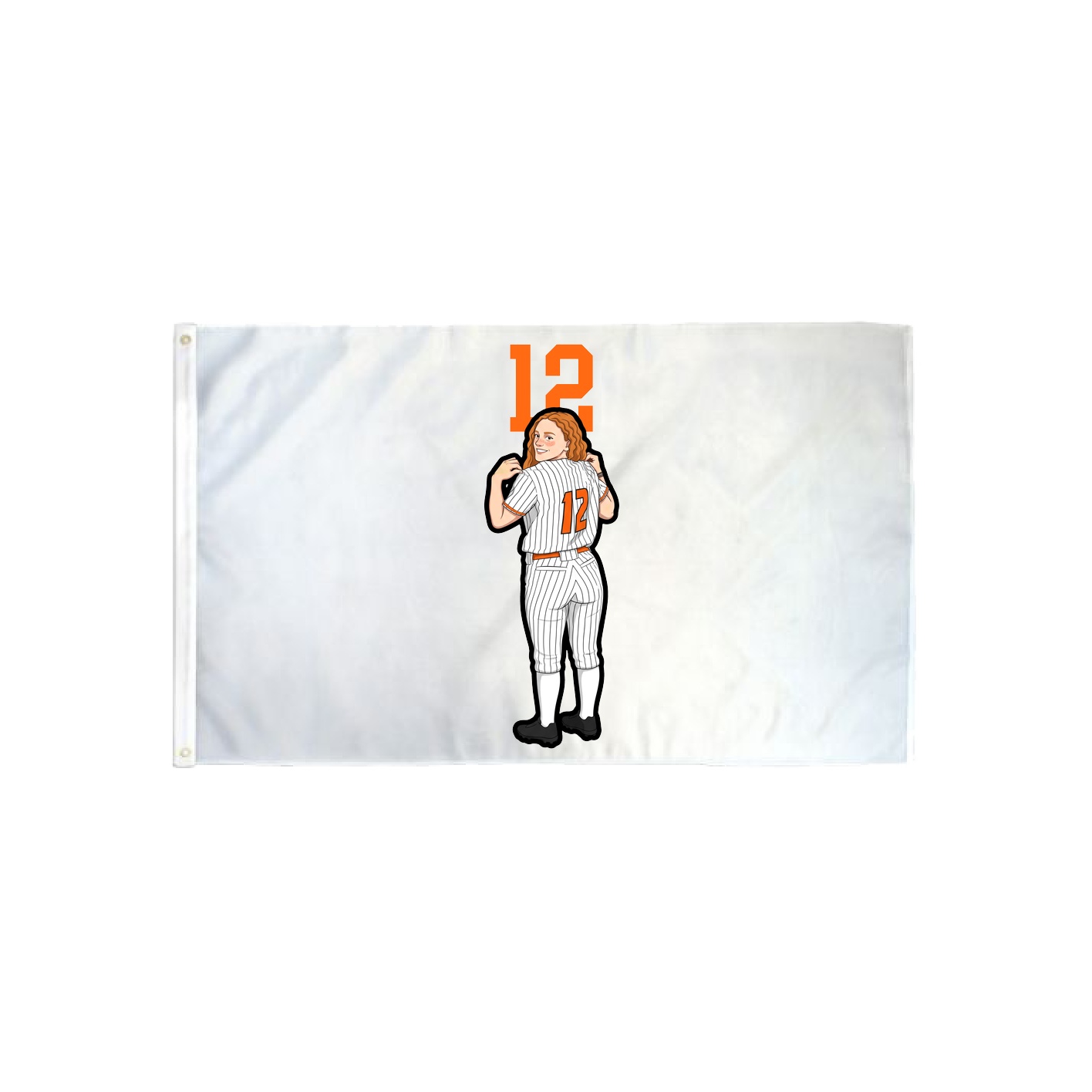 3x5 Flag — Number Top in Classic