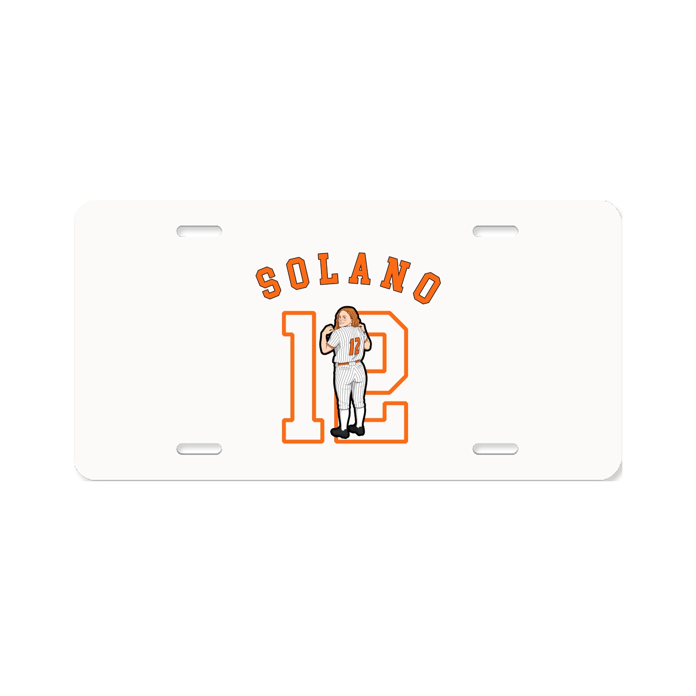 License Plate — Shirsey Arch in Classic