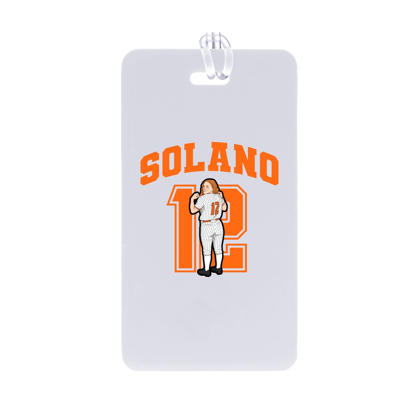 Bag Tag — Number in Classic