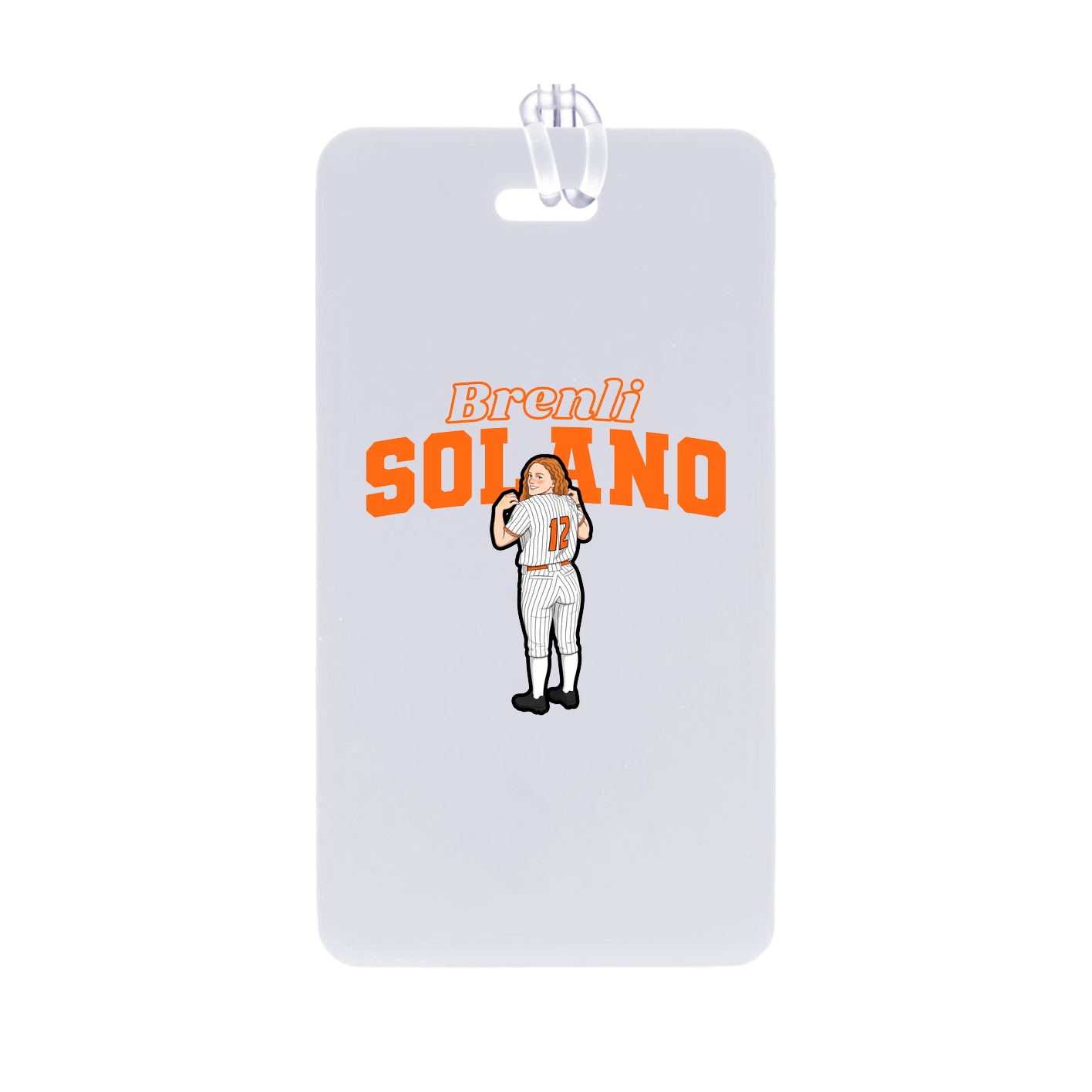 Bag Tag — Name Arch in Classic