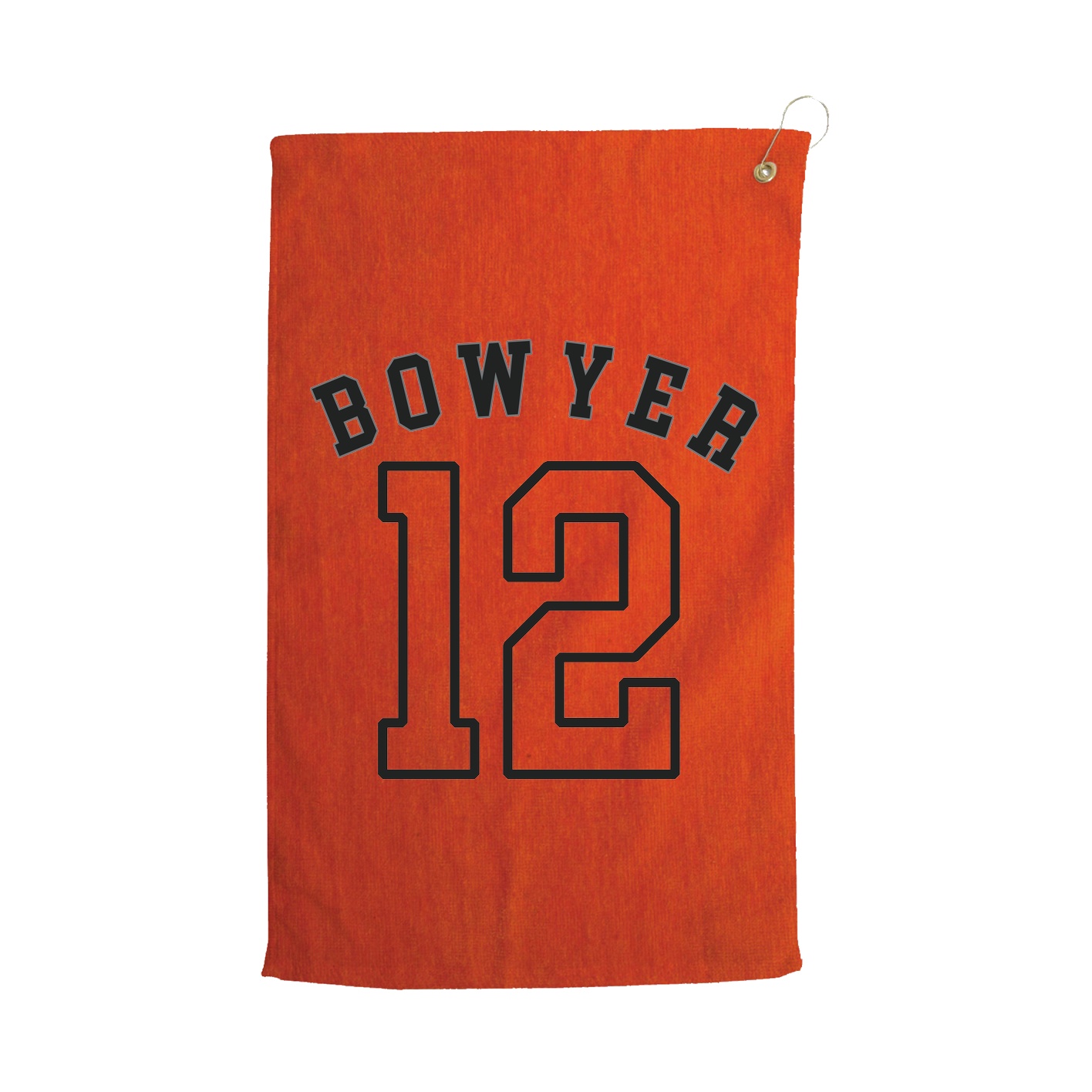 Golf Towel — Shirsey Arch in Orange