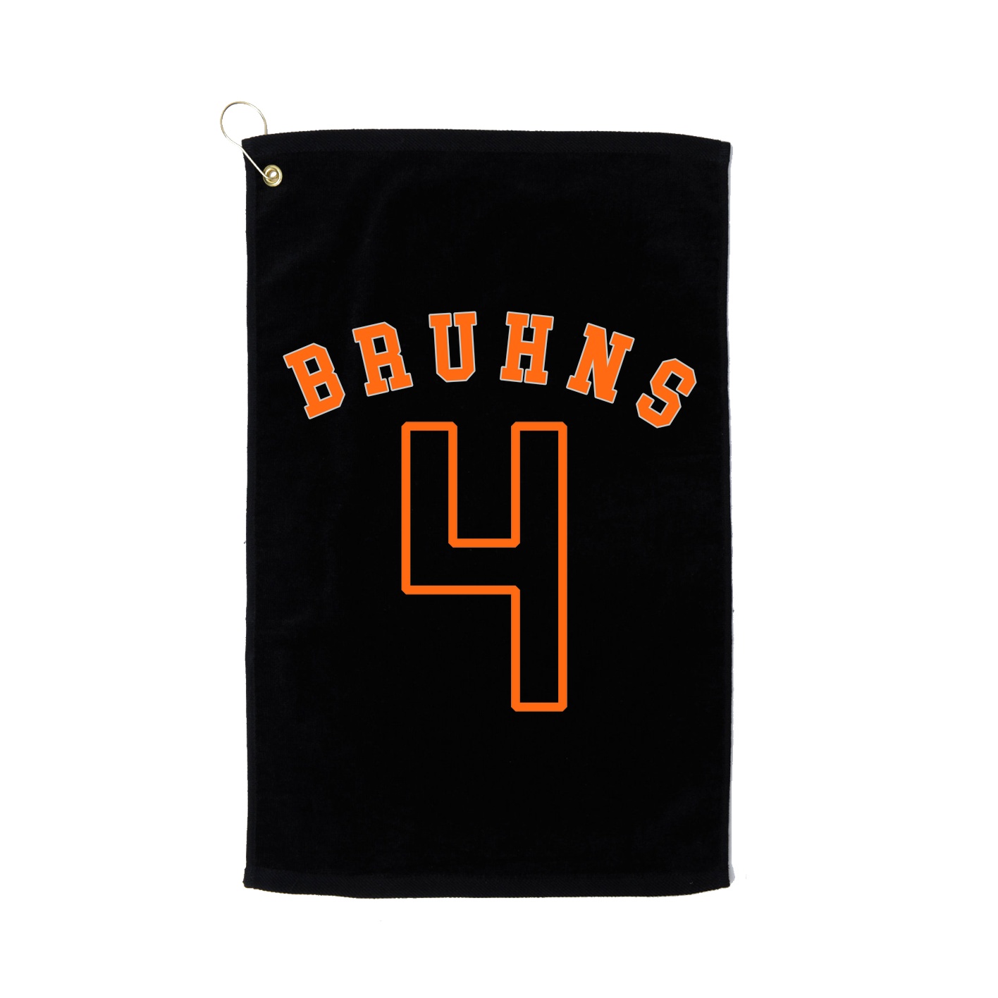 Golf Towel — Shirsey Arch in Black