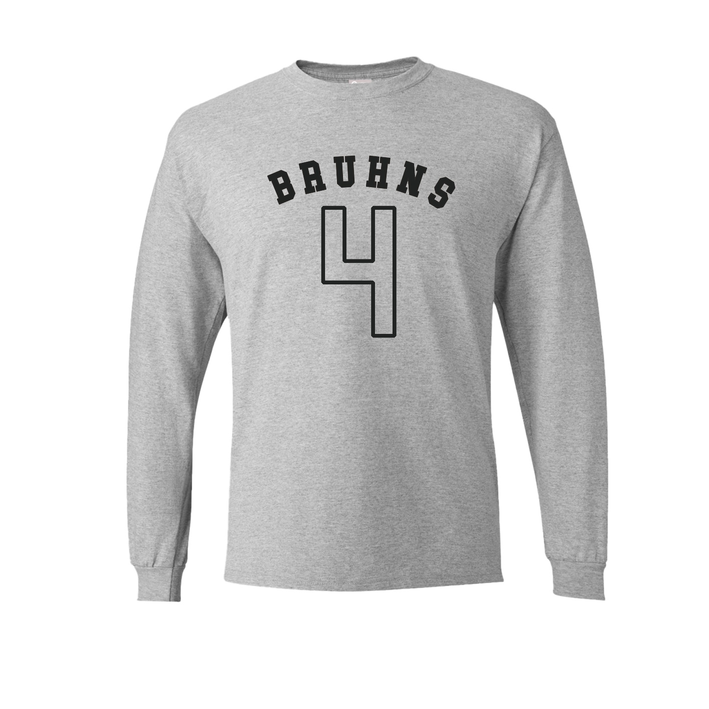 Long Sleeve Tee — Shirsey Arch in Grey