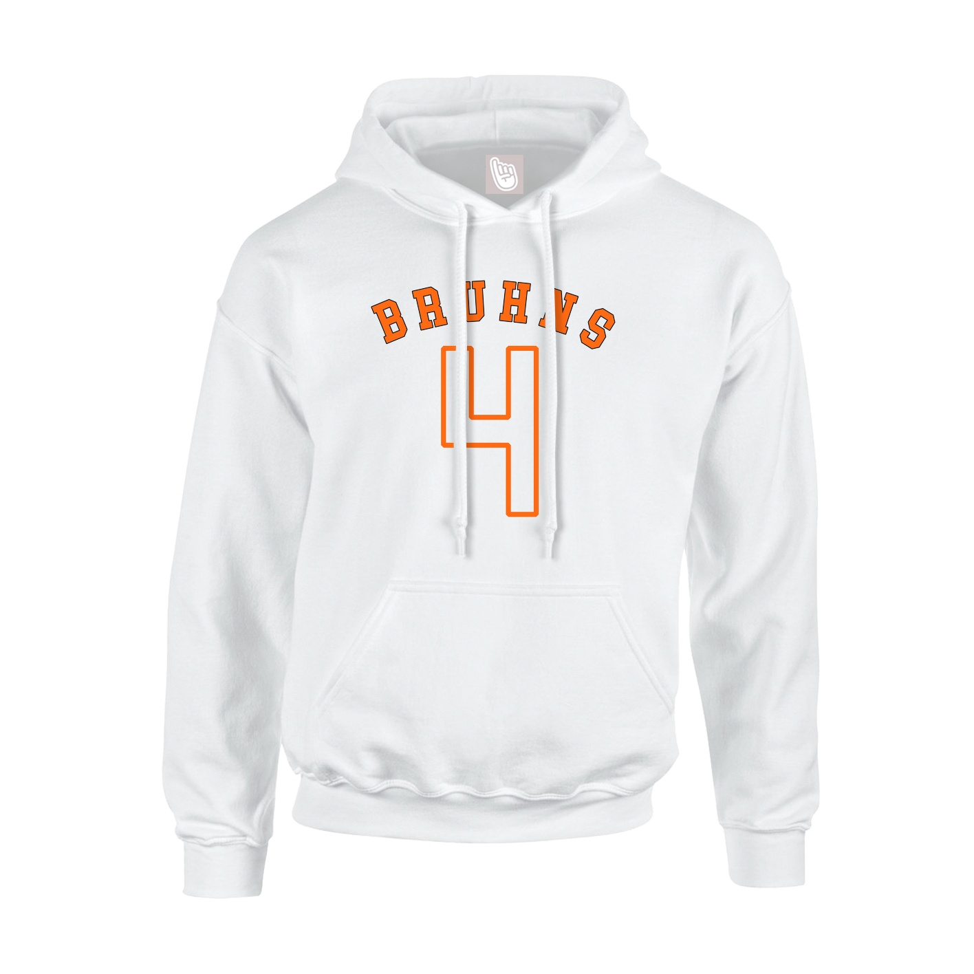 Hoodie — Shirsey Arch in White