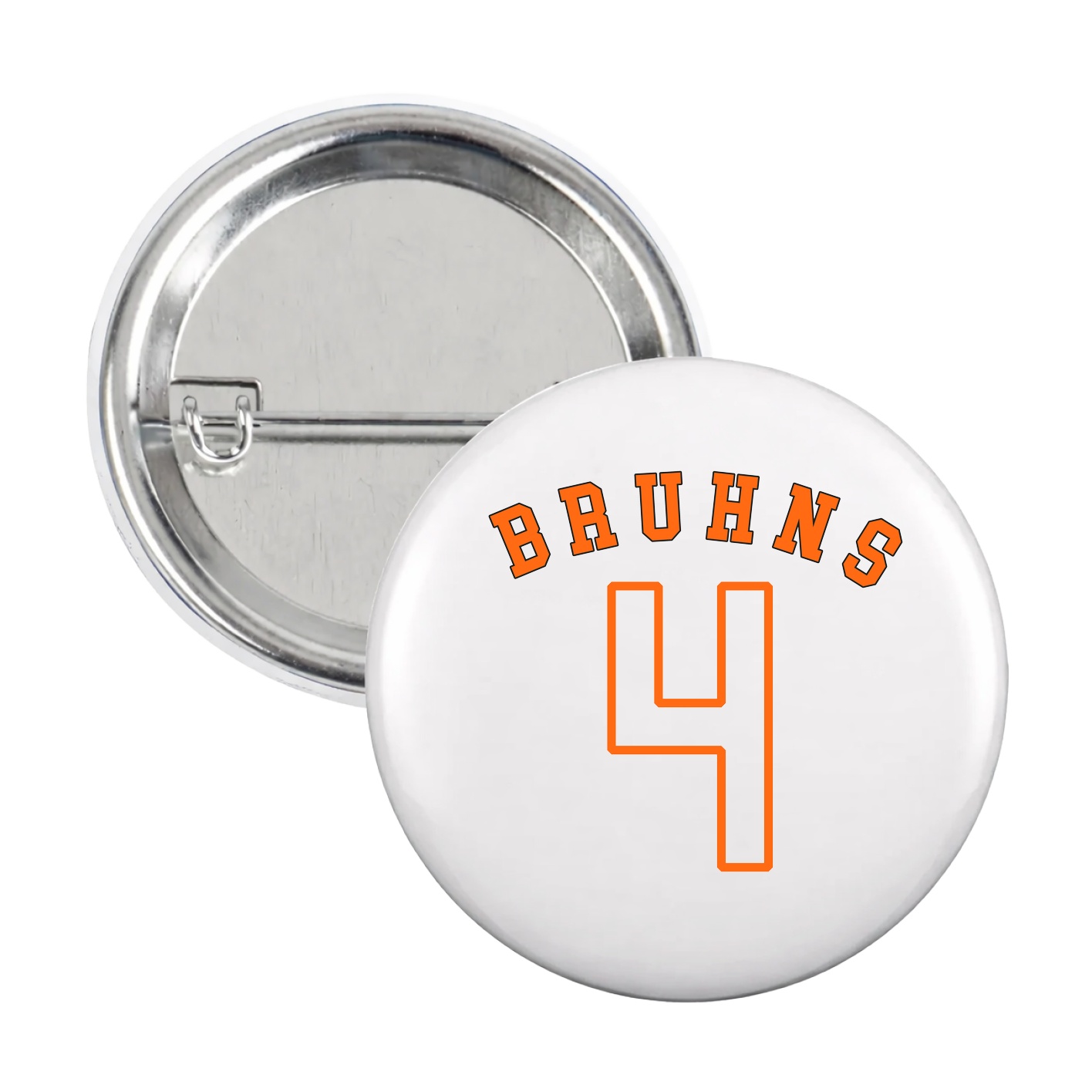 Game Day Button — Shirsey Arch in White