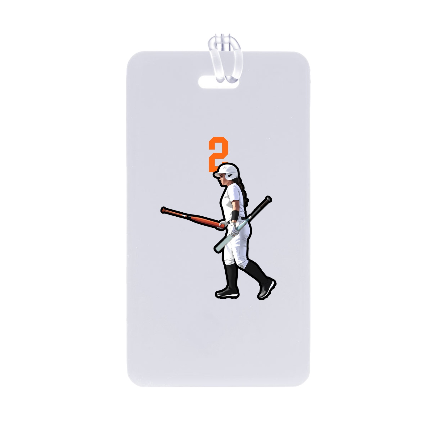 Bag Tag — Number Top in Classic