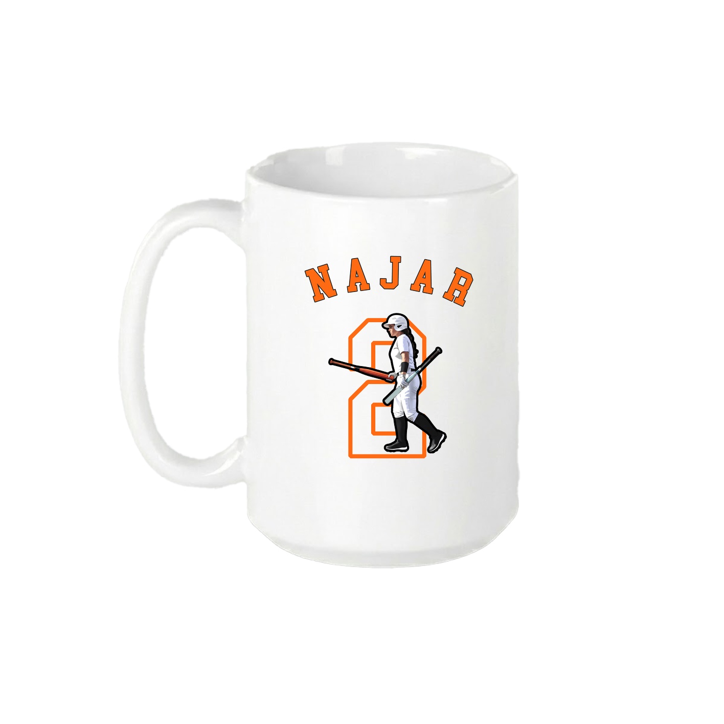 15oz Coffee Mug — Shirsey Arch in White