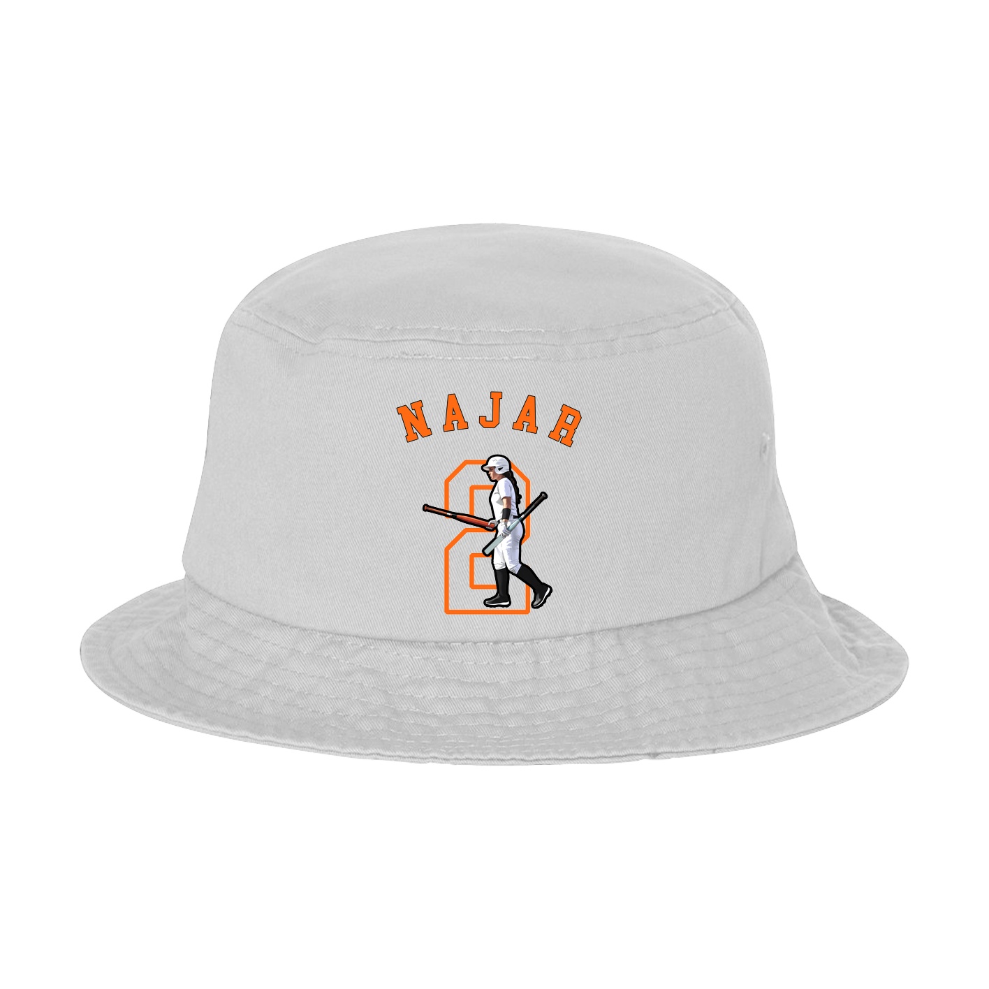 Bucket Cap — Shirsey Arch in White