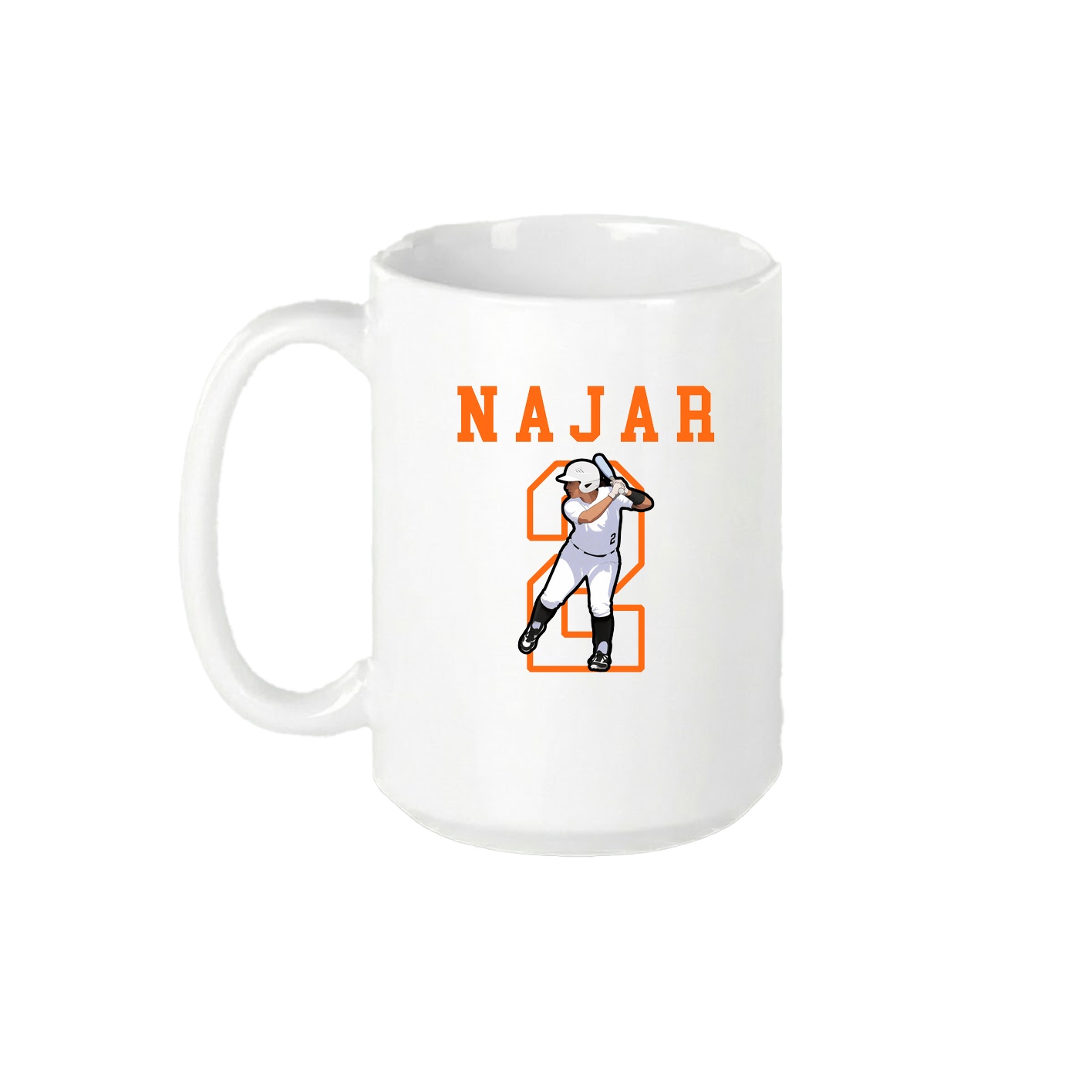 15oz Coffee Mug — Shirsey in White