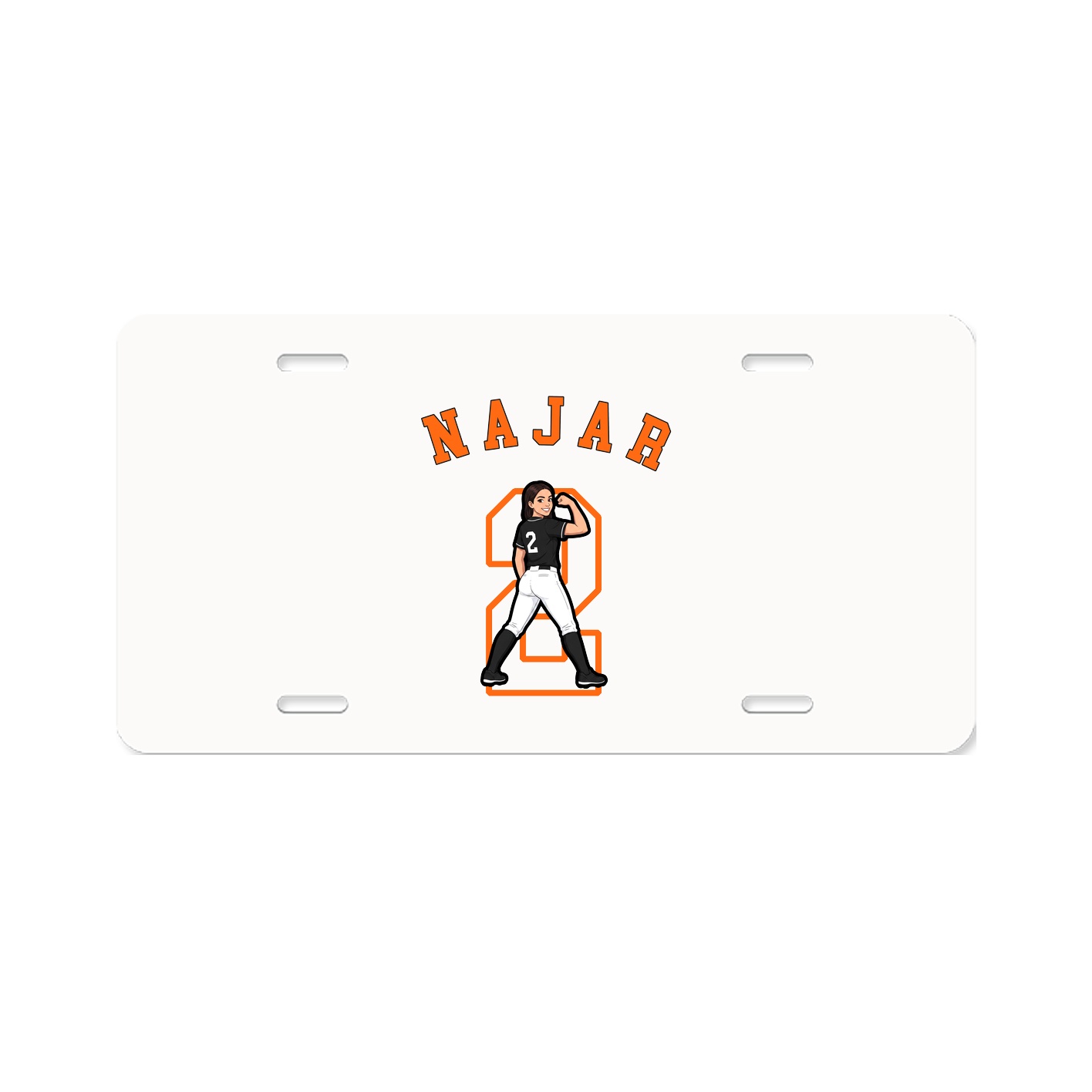 License Plate — Shirsey Arch in Classic
