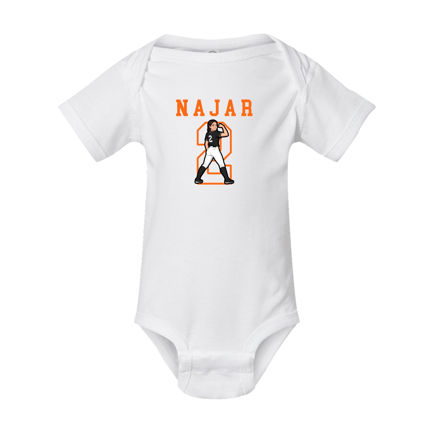 Baby Onesie — Shirsey in White
