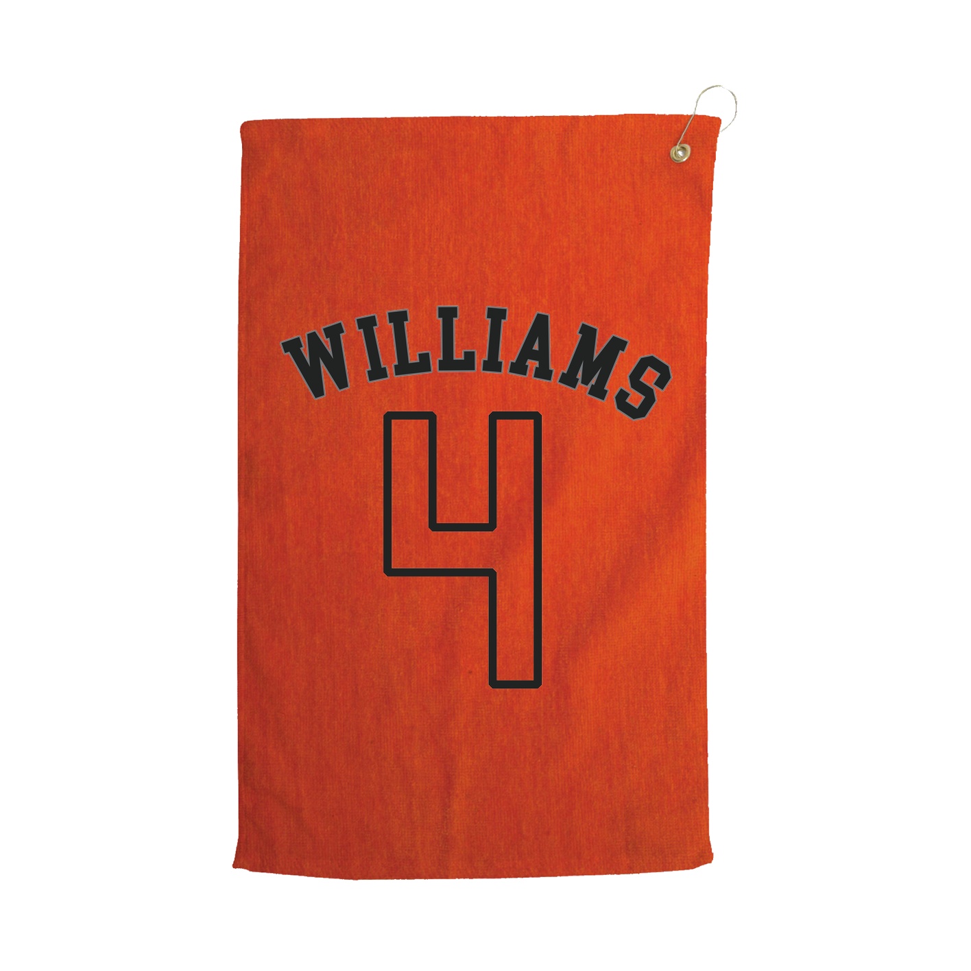 Golf Towel — Shirsey Arch in Orange
