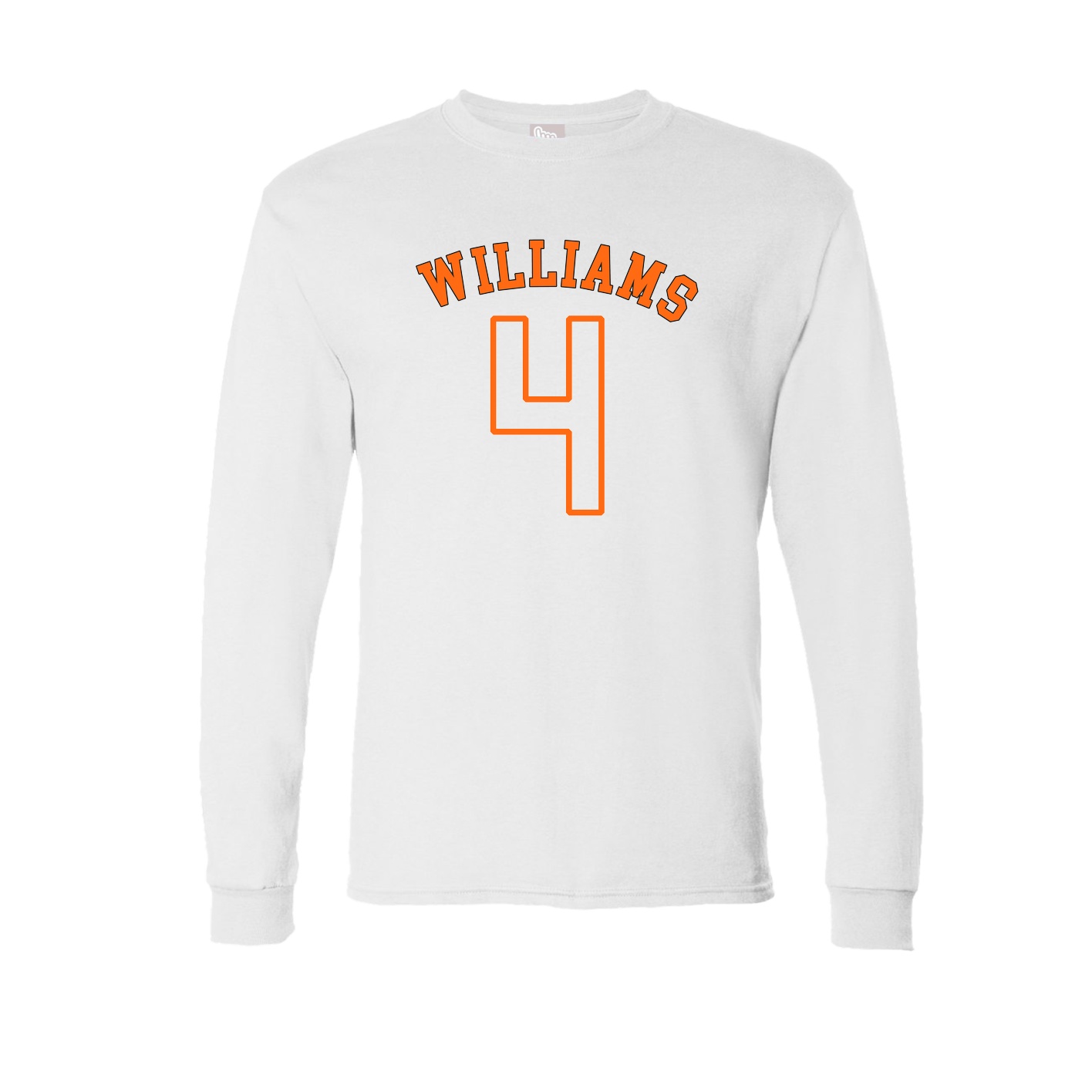 Long Sleeve Tee — Shirsey Arch in White