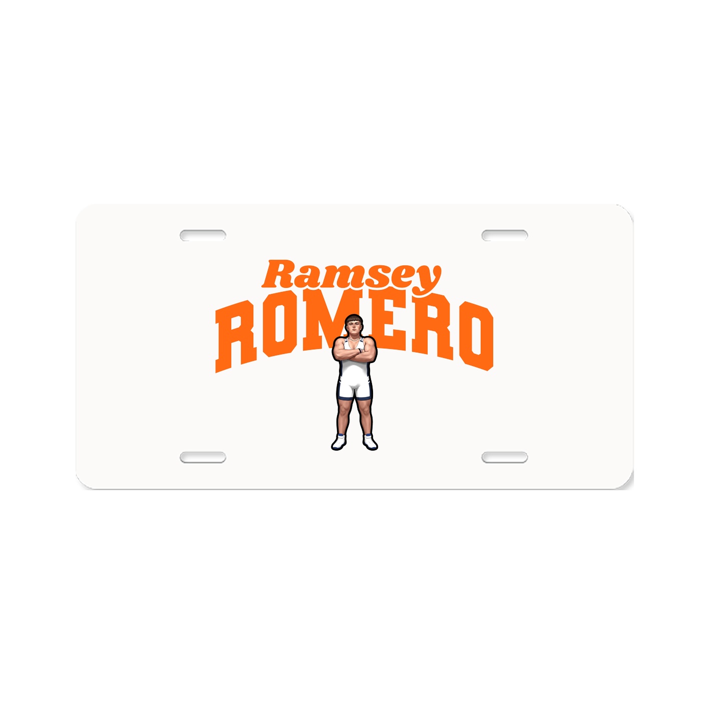 License Plate — Signature Arch in Classic