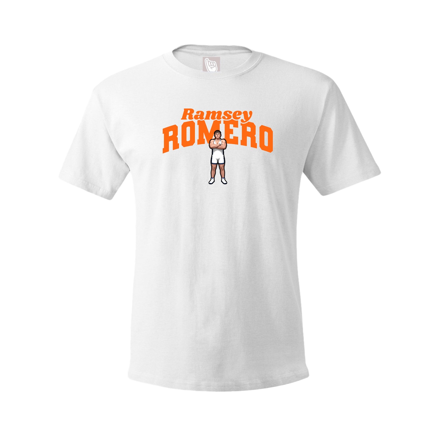 Youth Tee — Signature Arch in White