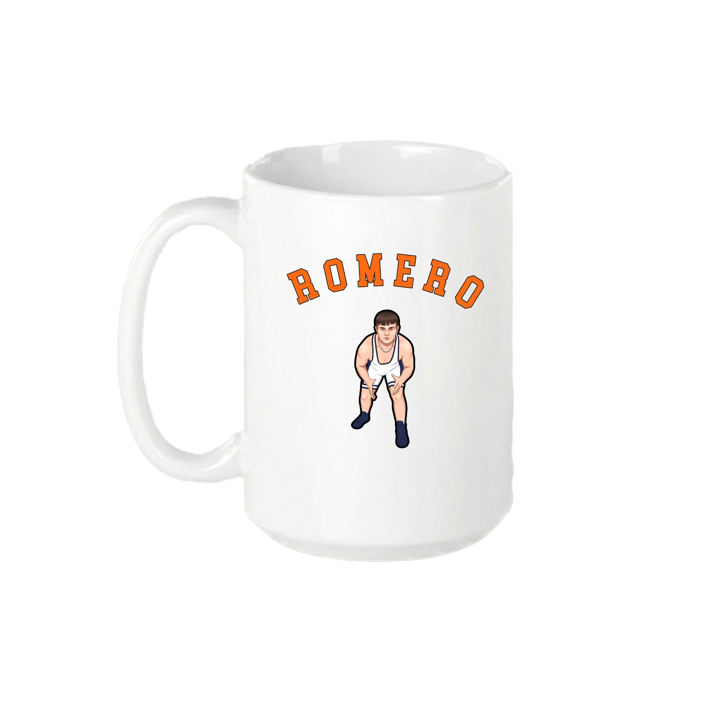 15oz Coffee Mug — Shirsey Arch in White