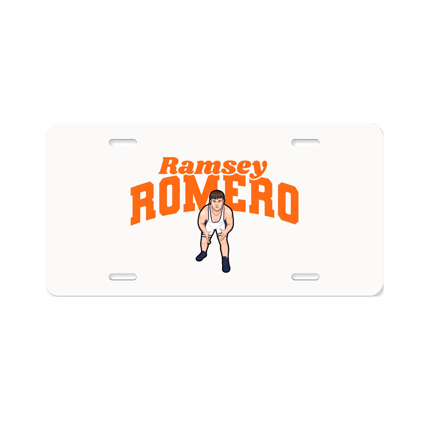 License Plate — Signature Arch in Classic