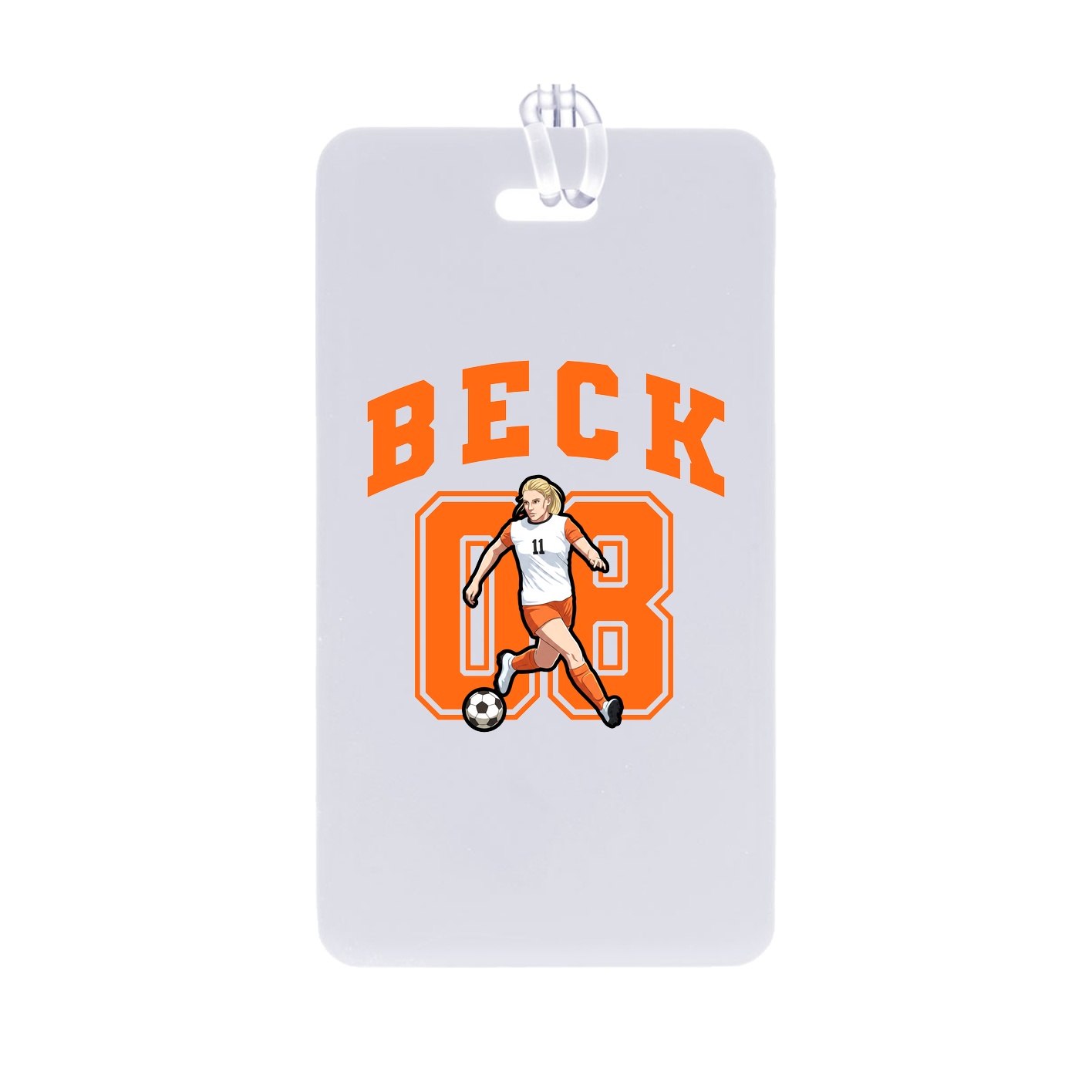 Bag Tag — Number in Classic