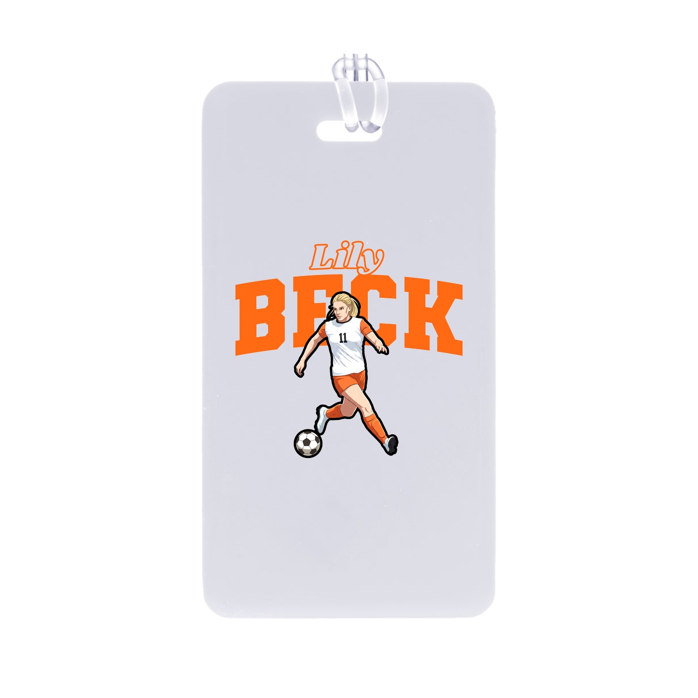 Bag Tag — Name Arch in Classic