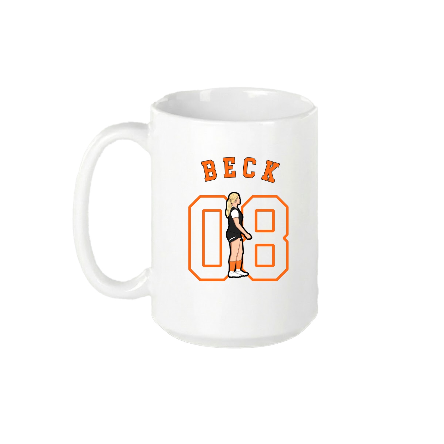 15oz Coffee Mug — Shirsey Arch in White