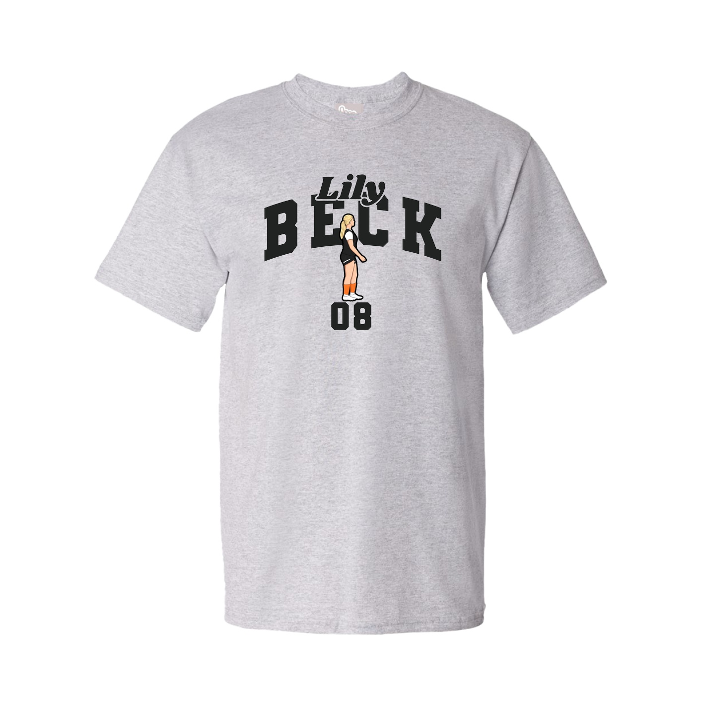 Tee — Signature Arch in Grey