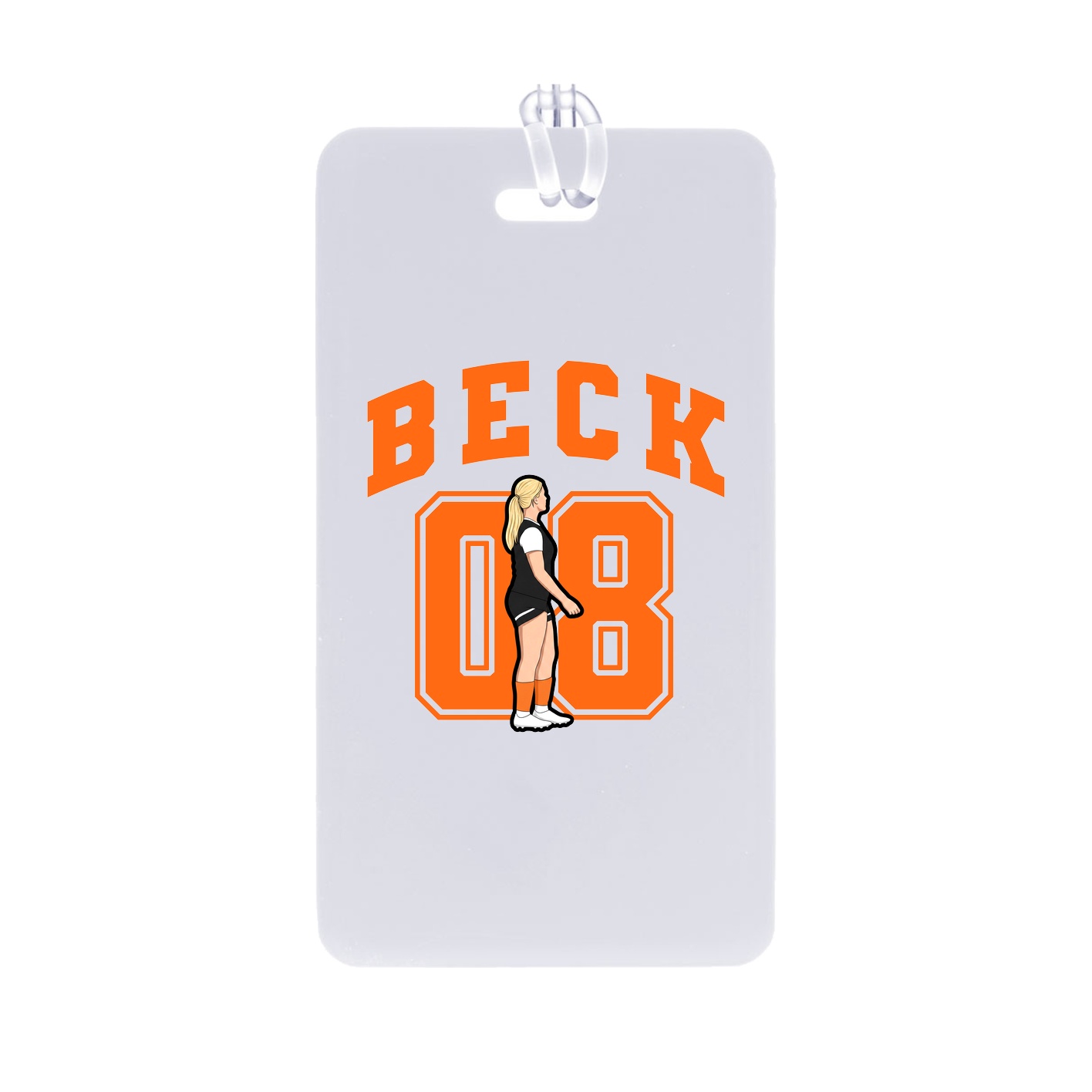 Bag Tag — Number in Classic