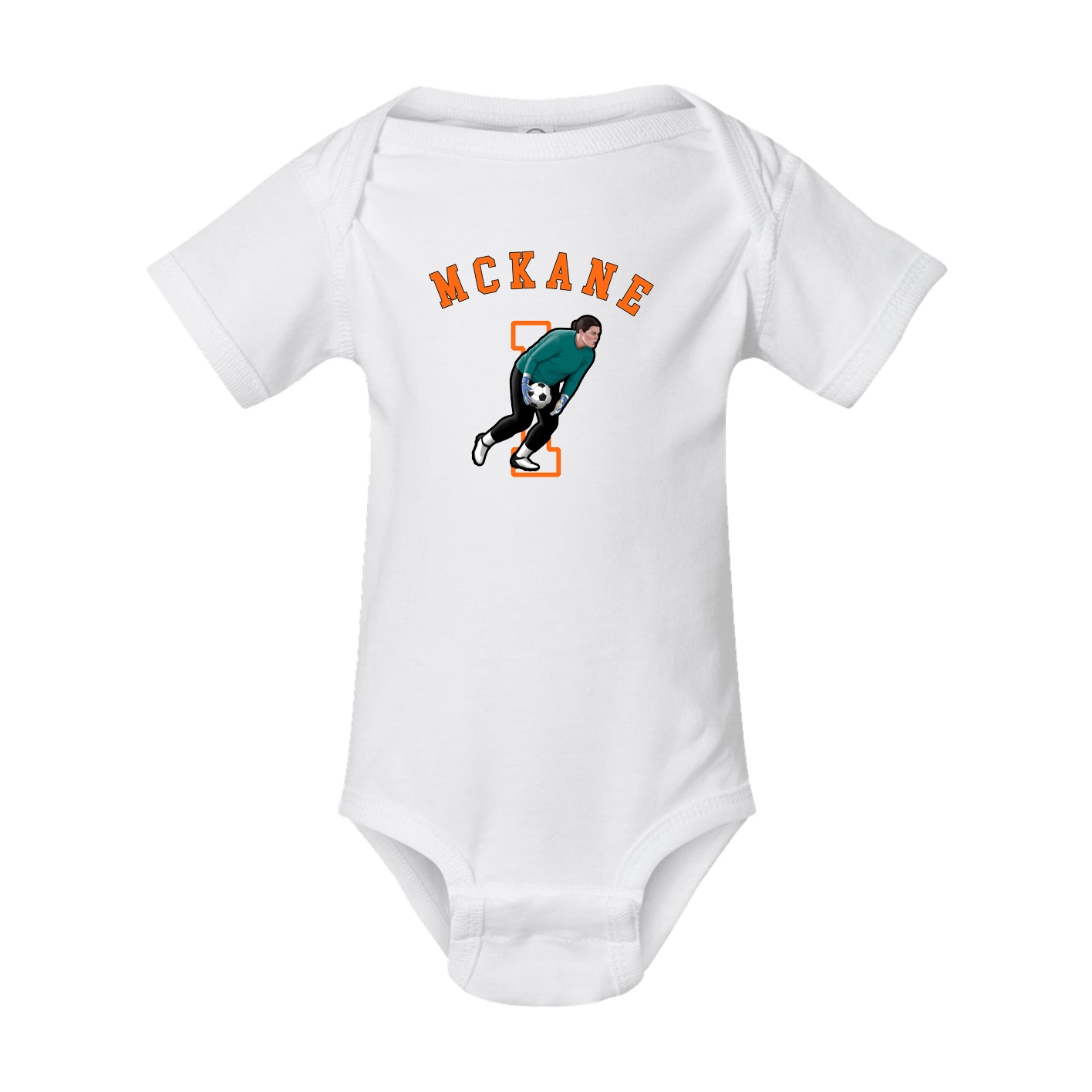 Baby Onesie — Shirsey Arch in White
