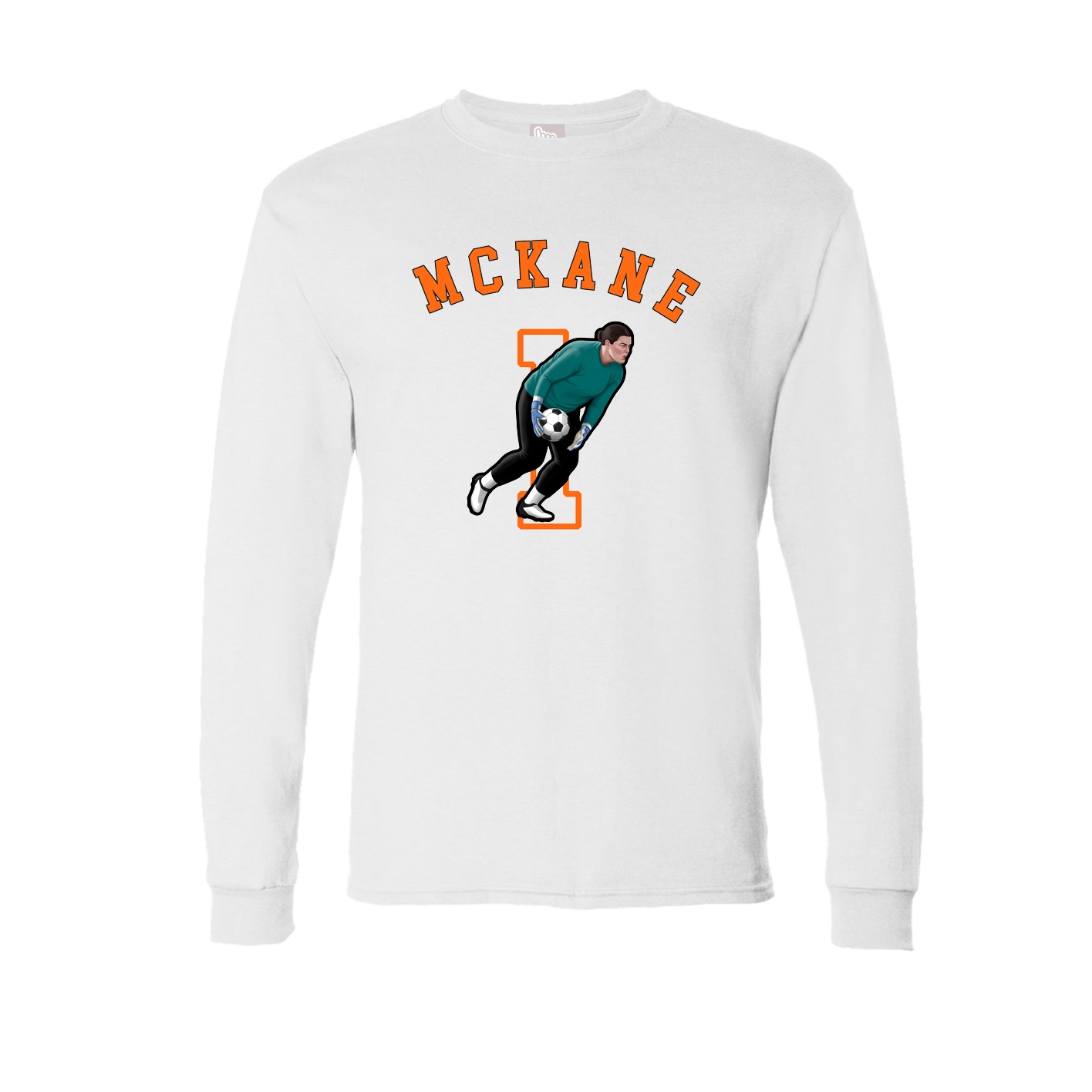 Long Sleeve Tee — Shirsey Arch in White