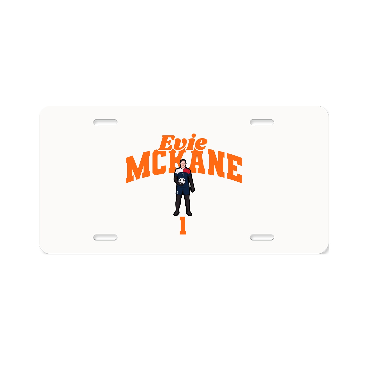 License Plate — Signature Arch in Classic