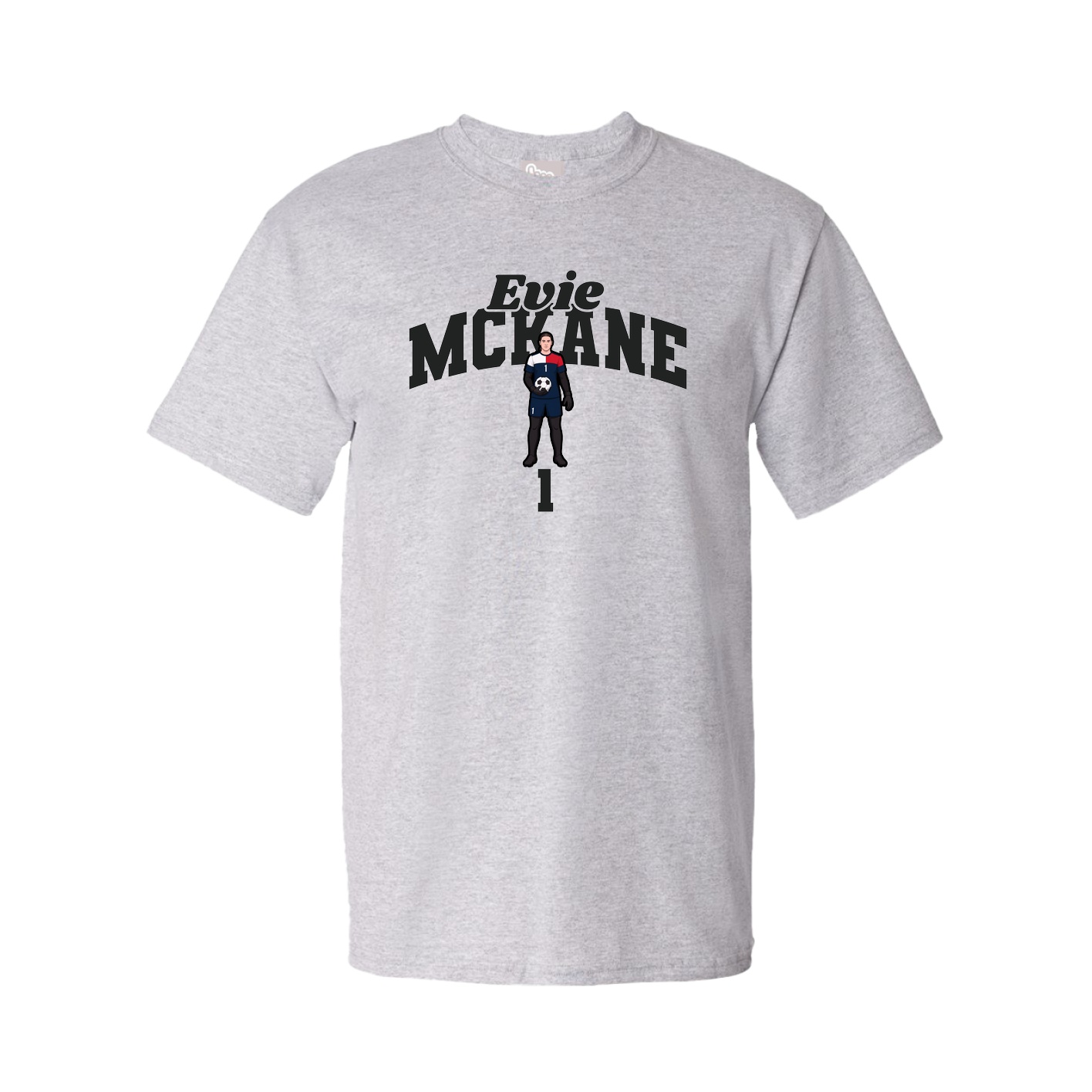 Youth Tee — Signature Arch in Grey