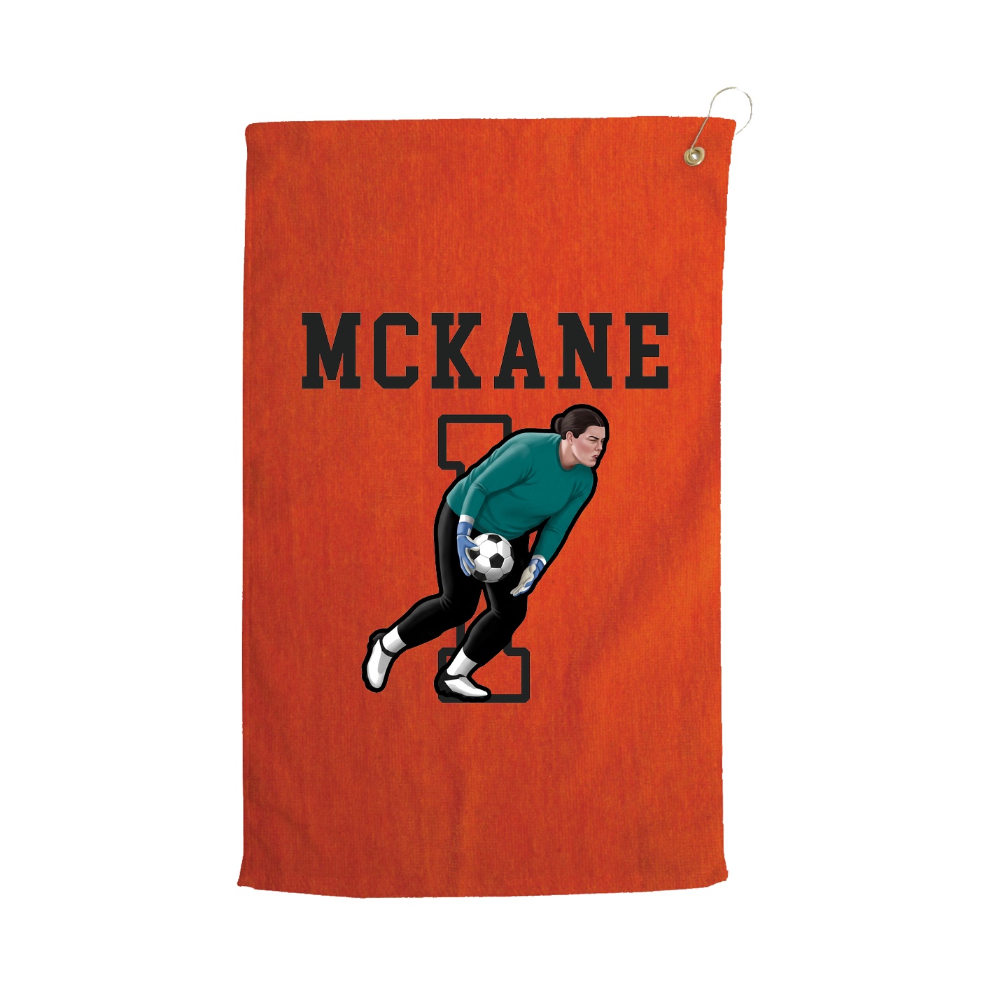 Golf Towel — Shirsey in Orange