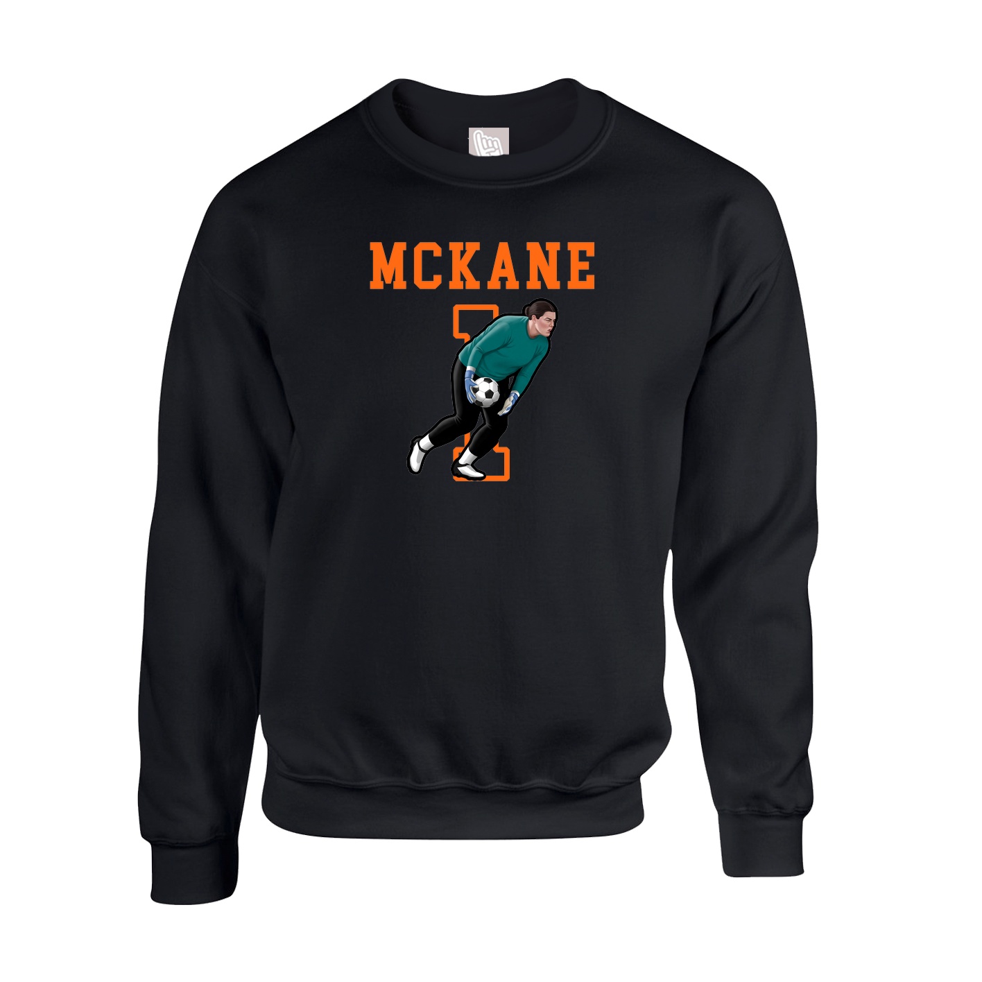 Fleece Crew — Shirsey in Black