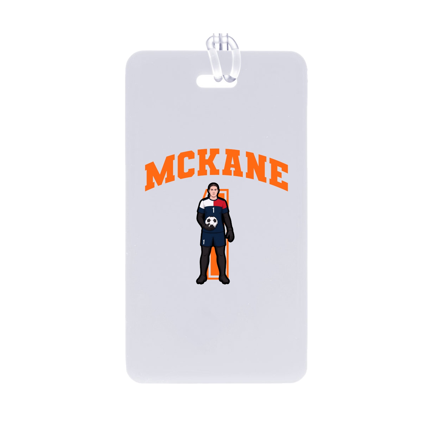 Bag Tag — Number in Classic