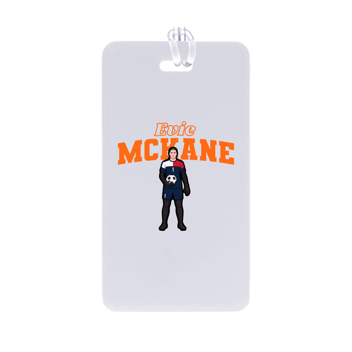 Bag Tag — Name Arch in Classic