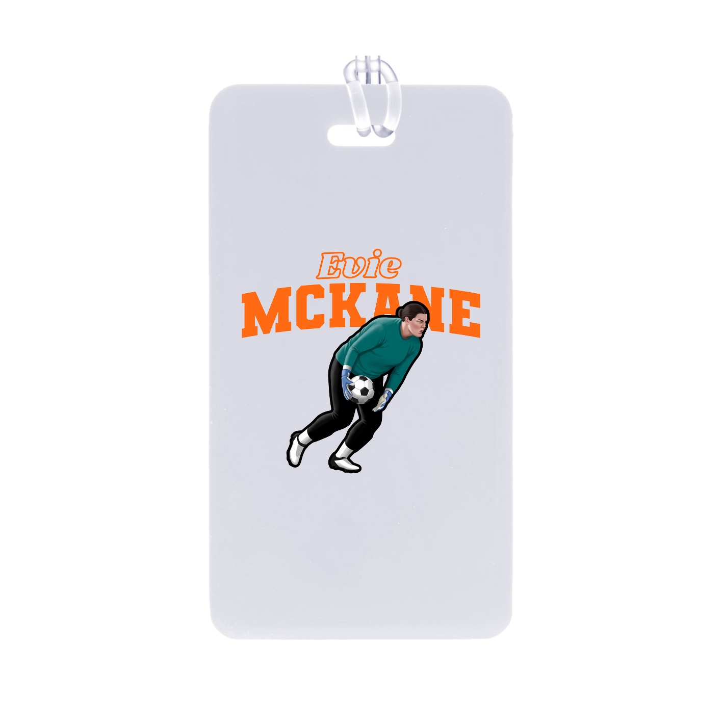 Bag Tag — Name Arch in Classic