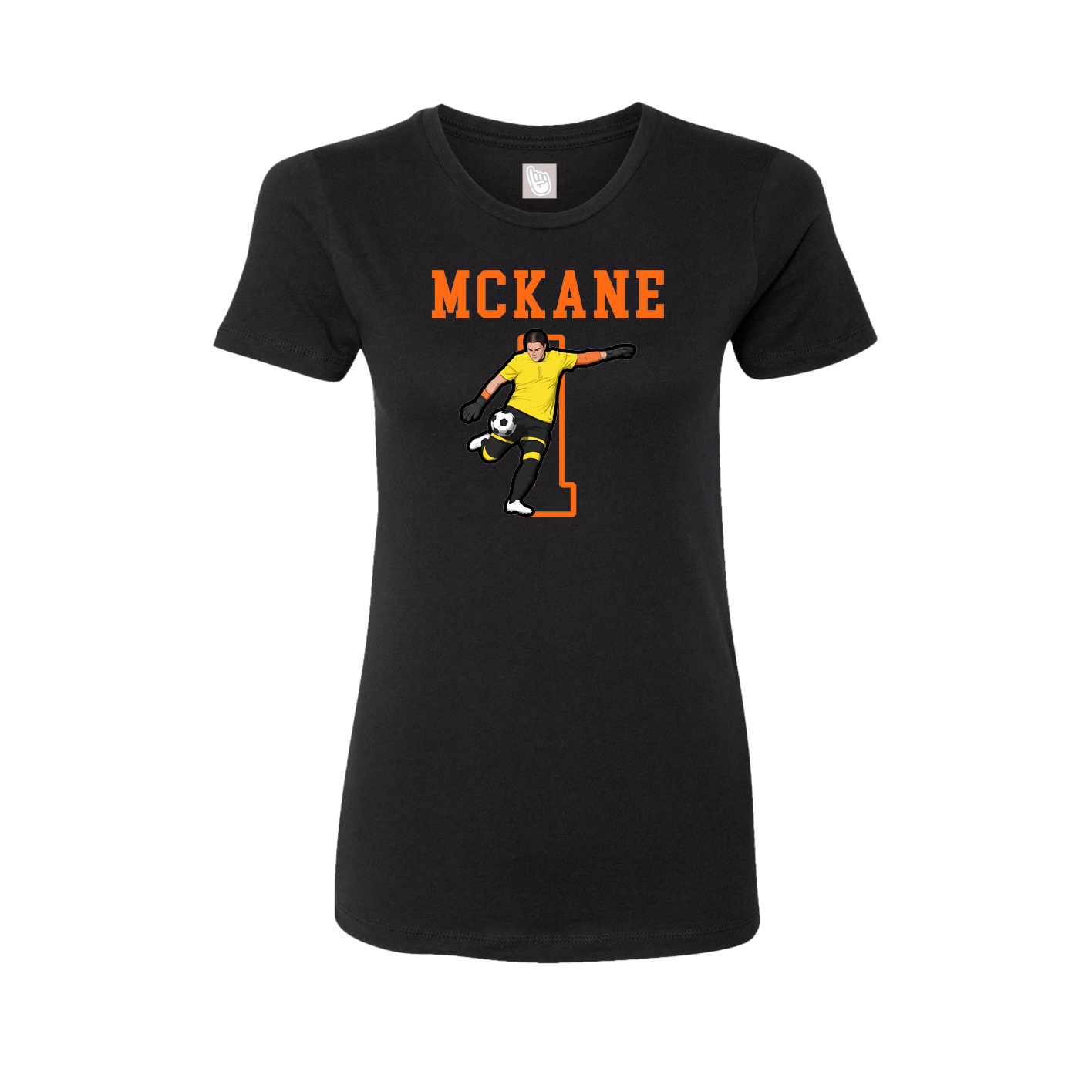 Fitted Women's Tee — Shirsey in Black