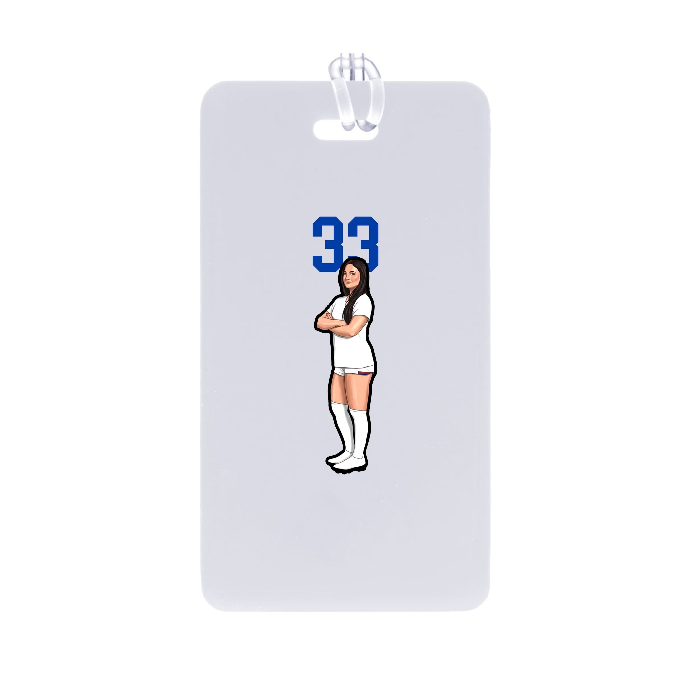 Bag Tag — Number Top in Classic