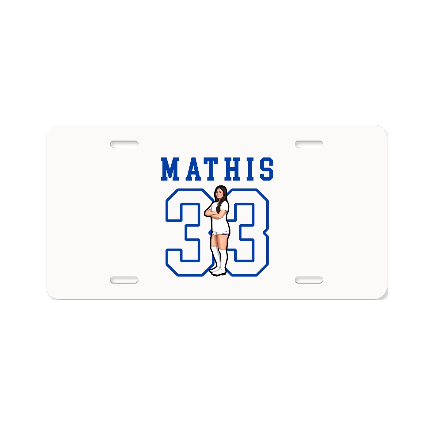 License Plate — Shirsey in Classic