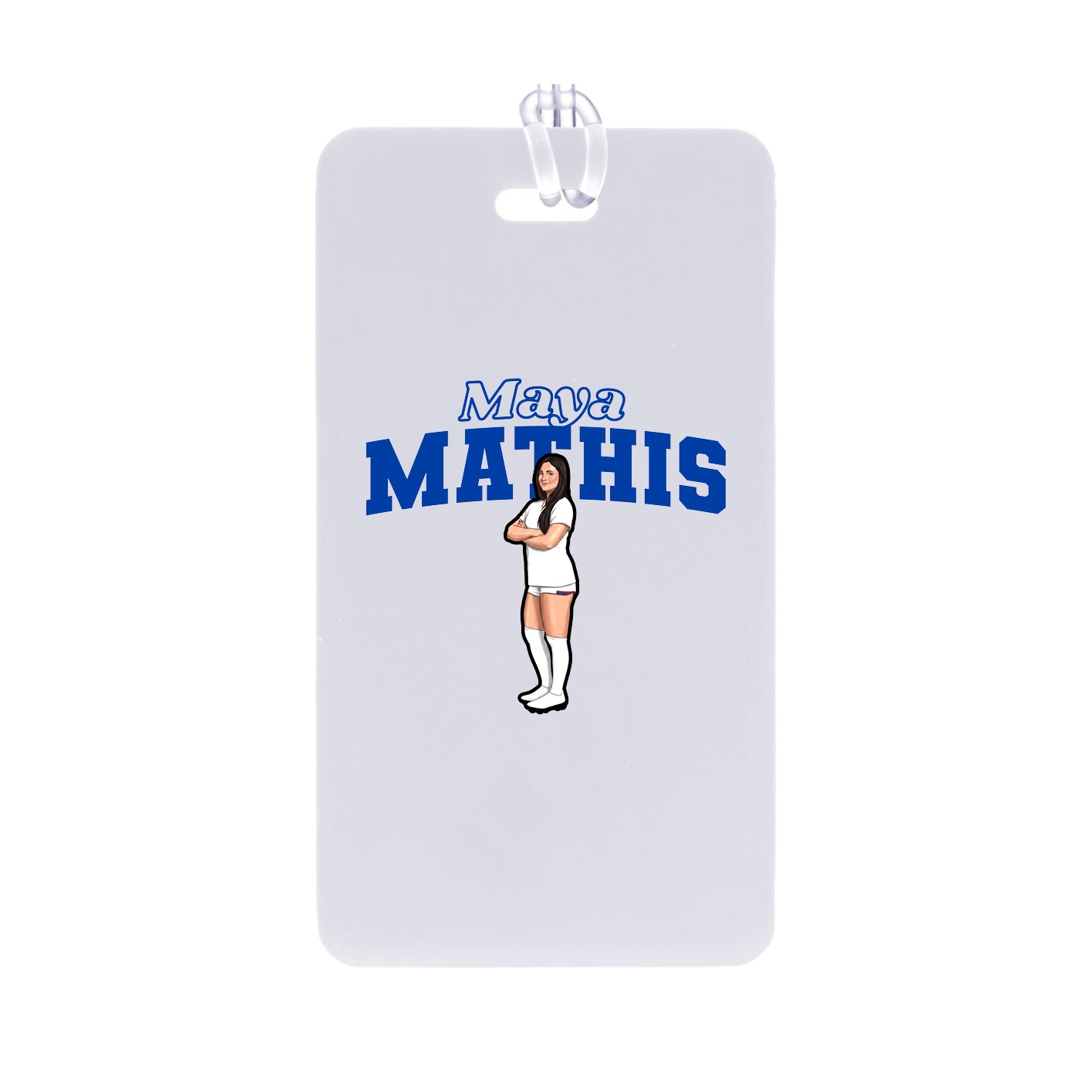 Bag Tag — Name Arch in Classic