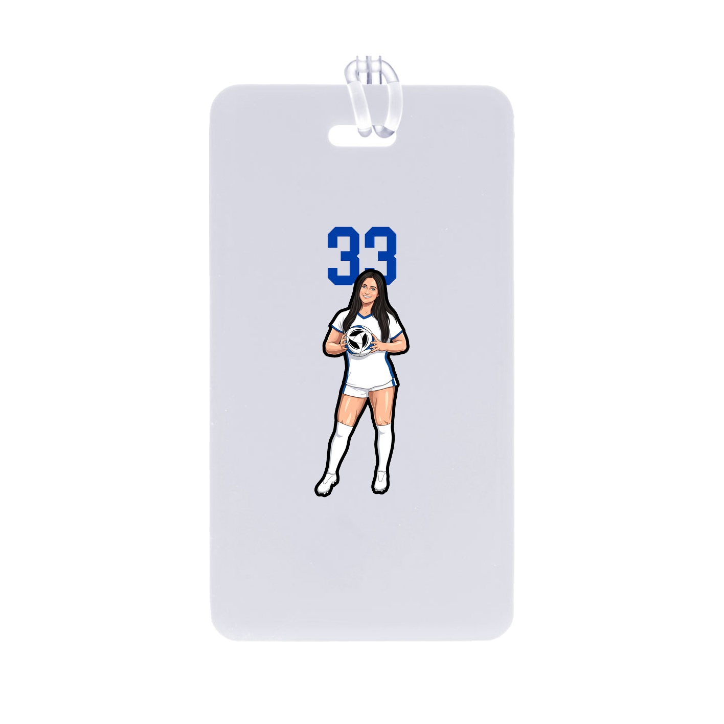 Bag Tag — Number Top in Classic