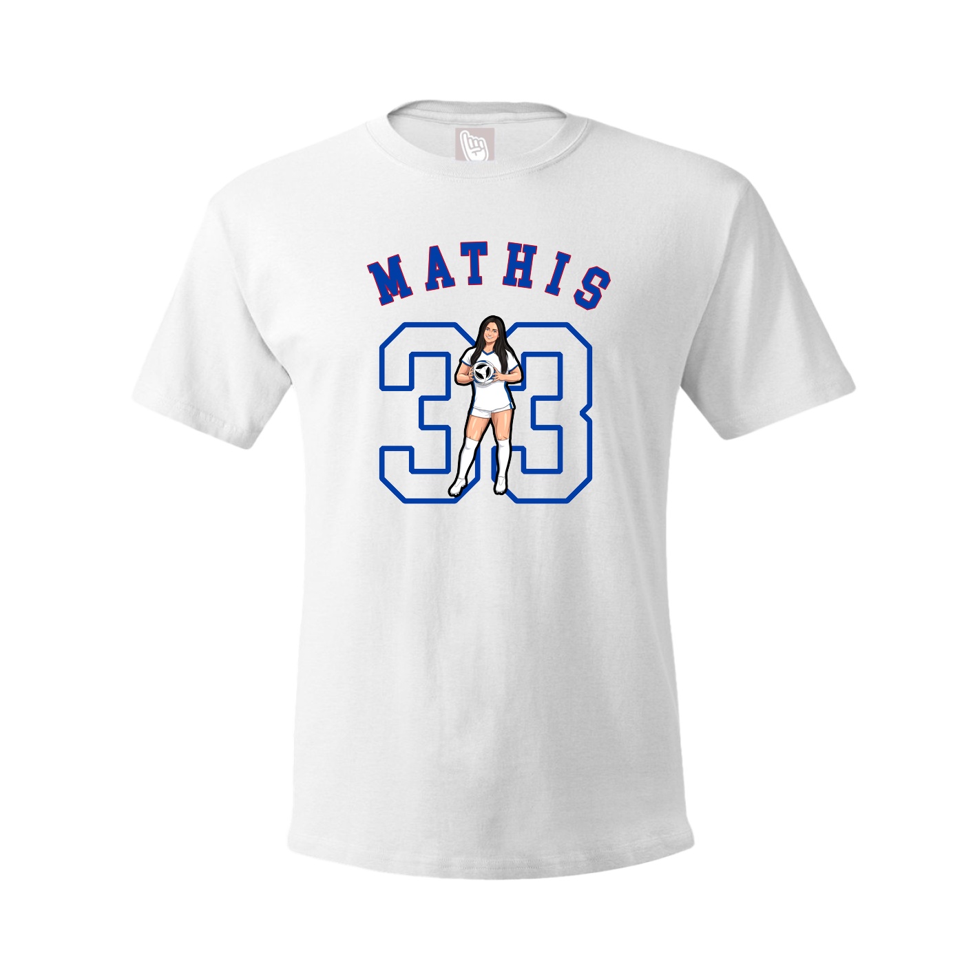 Youth Tee — Shirsey Arch in White