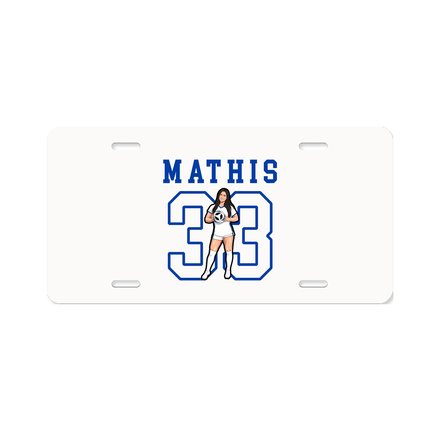License Plate — Shirsey in Classic