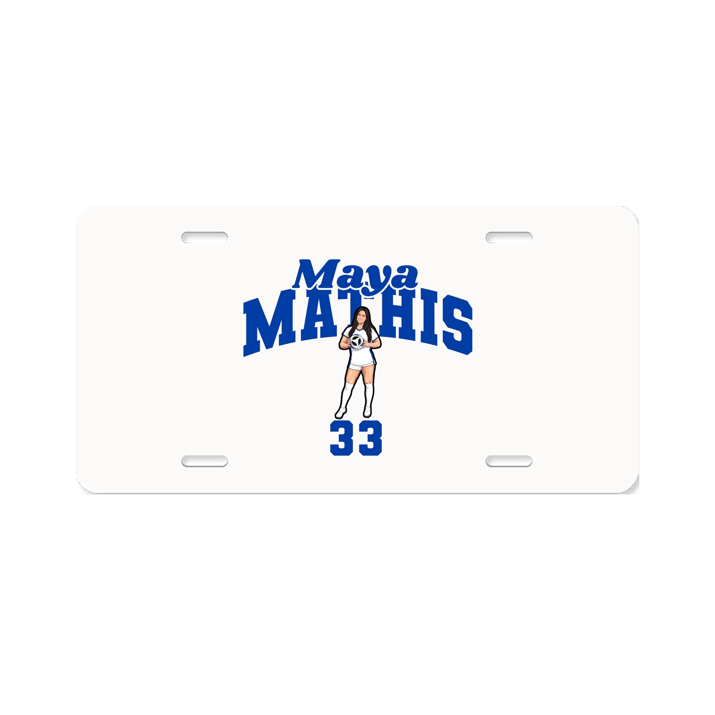 License Plate — Signature Arch in Classic