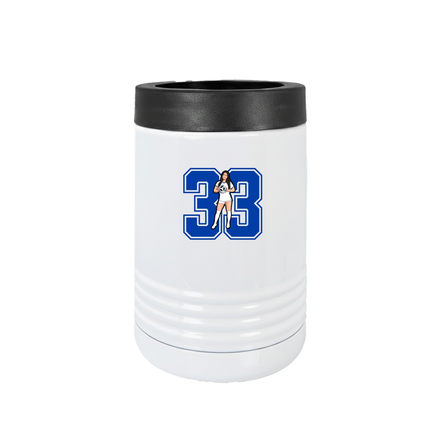 Beverage Holder — Number in White