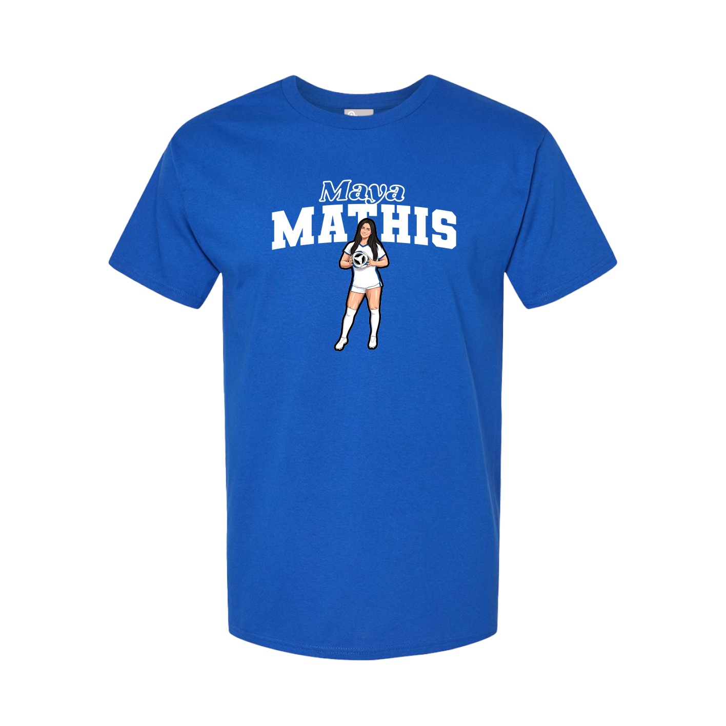 Tee — Name Arch in Royal