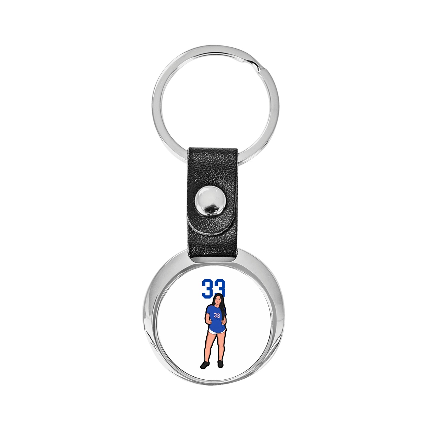 Key Chain — Number Top in Classic