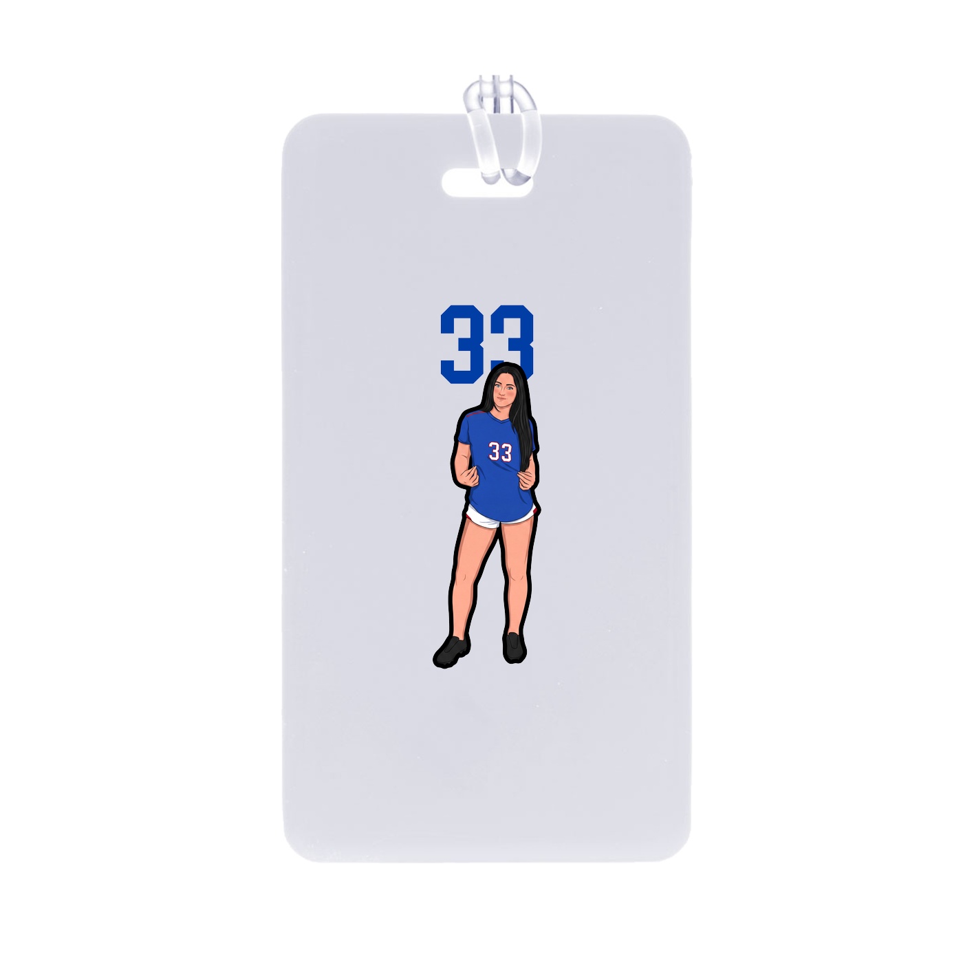 Bag Tag — Number Top in Classic