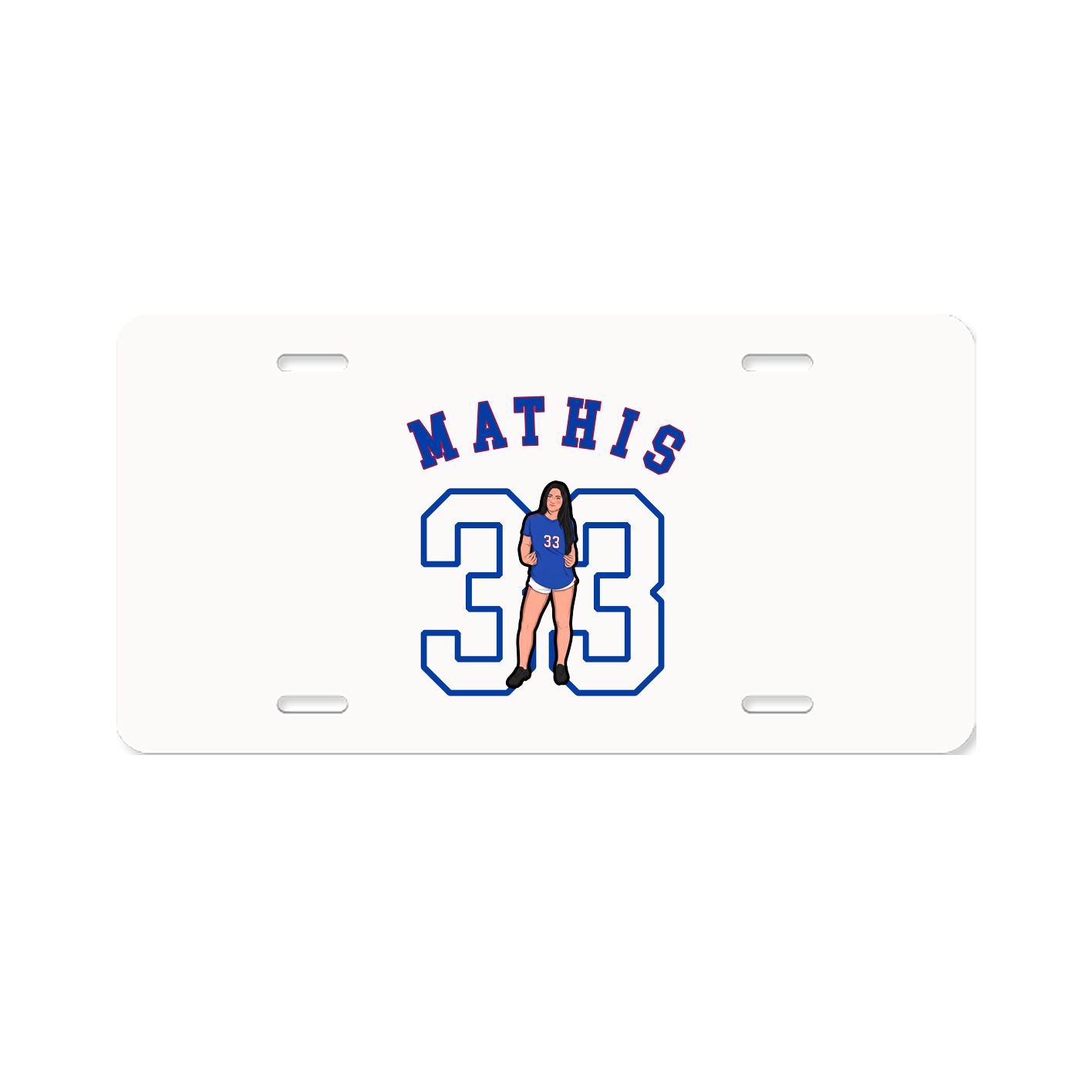 License Plate — Shirsey Arch in Classic
